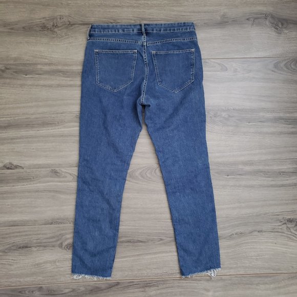 H&M Skinny Ankle High Rise Jeans Blue Size 32 - Picture 7 of 10